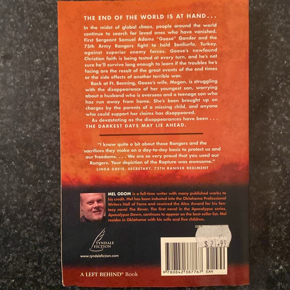 Left Behind Apocalypse Trilogy Book Set - Picture 9 of 10